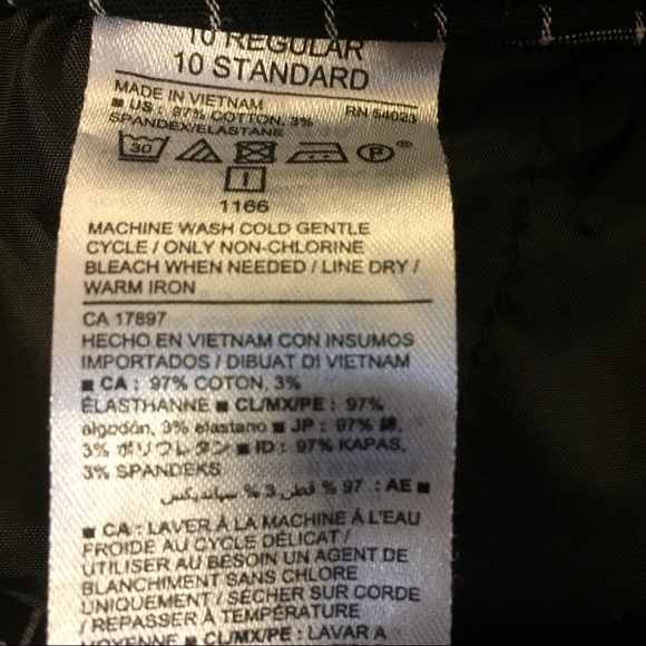 Harper Grid Patterned Slacks - Picture 6 of 9